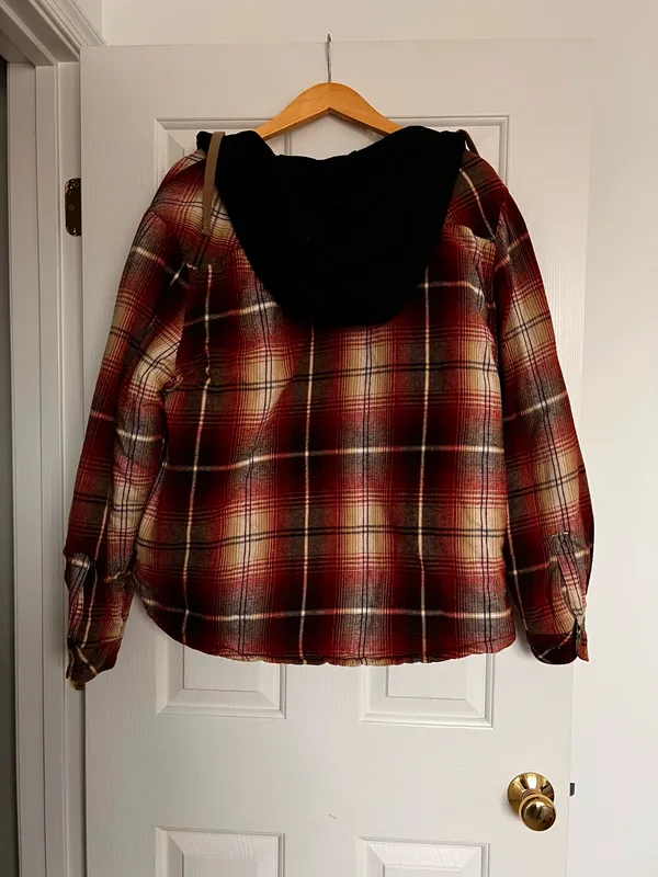 Men's jacket Red Size L - Image 2
