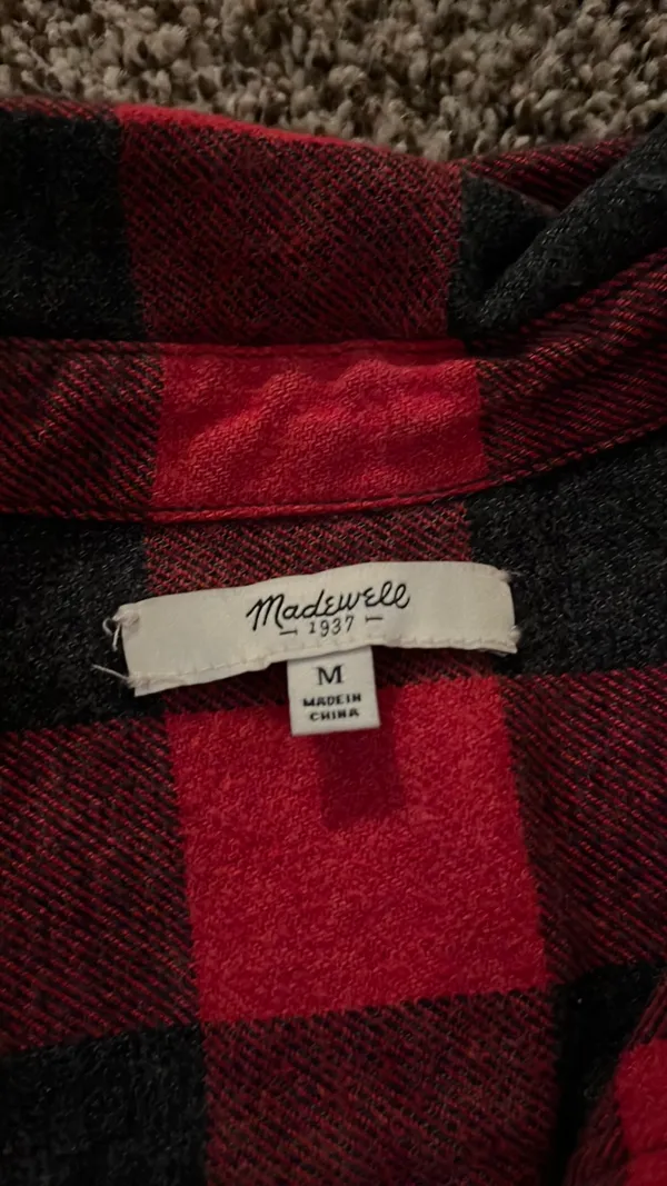 Madewell Buffalo Ex-Boyfriend Check Shirt - Image 6
