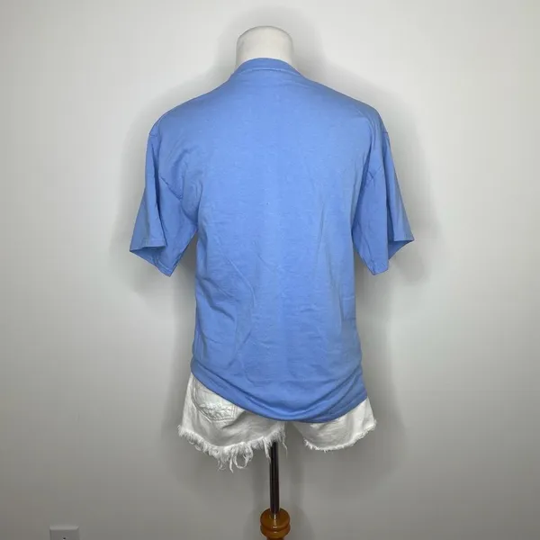 Port & Company- Light Blue Graphic Tee - Image 2
