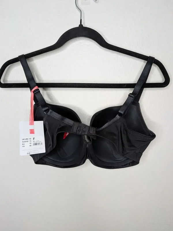 Cleo By Panache Harper Balconnet Underwire Bra Black 32F 9921 - Image 4
