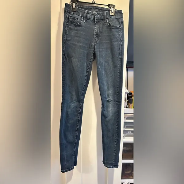 Mother Denim - High Waisted Looker Jeans - Image 10