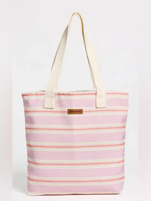 Parke x Shopbop pink rose stripe tote bag limited edition sold out style - Image 5