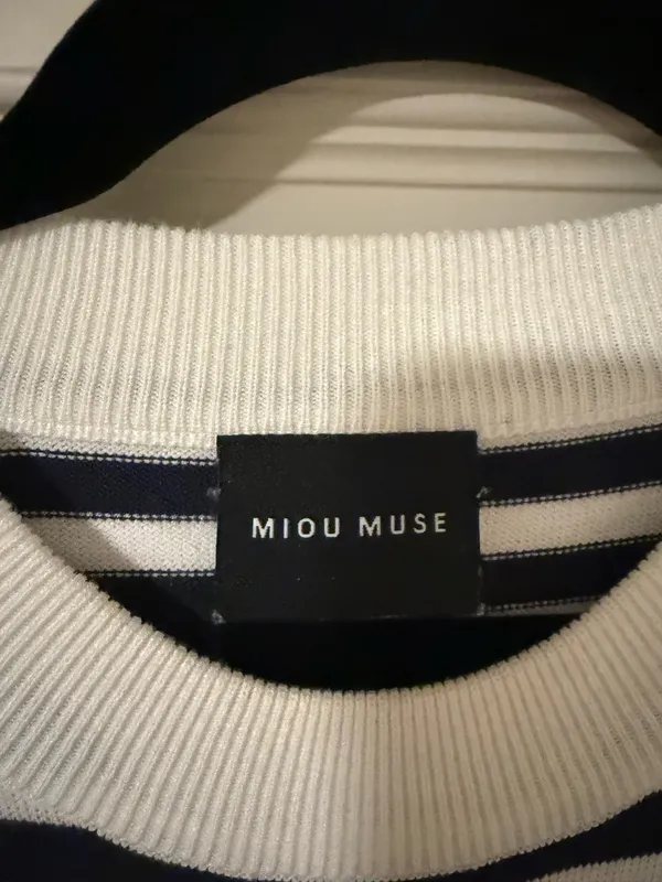 Cropped striped tee Multiple - Image 2