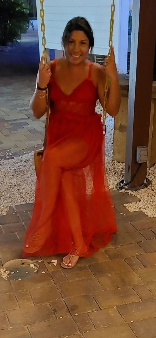 Red Lace Choosy Dress - Image 6