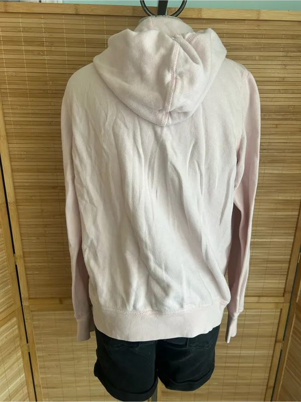 Ralph Lauren Full Zip Hoodie light pink Y2K vintage sweatshirt woman’s large - Image 3
