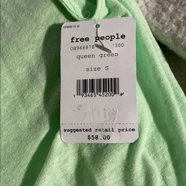 Free People Keep It Casual Tee Size Small - Image 7