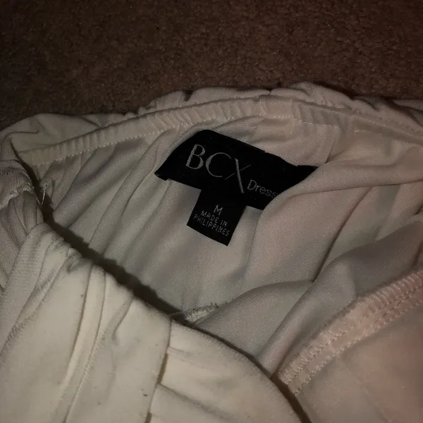 white strapless dress Size M - Image 2