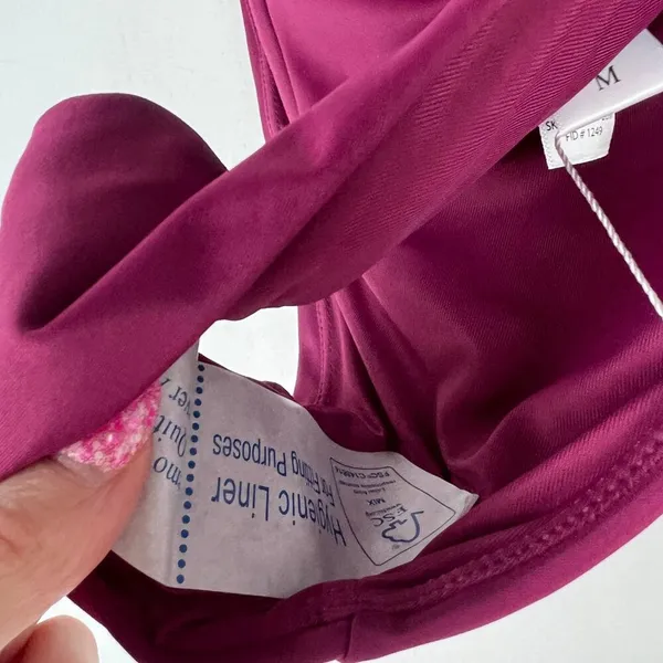 NWT Andie Swim The Caicos Bottom Bikini Bottom Flat Plum Size Medium M NEW - Image 5