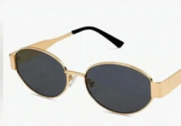 New 90’s style Sojos Gold and Black Oval Sunglasses uv 400 - Image 6