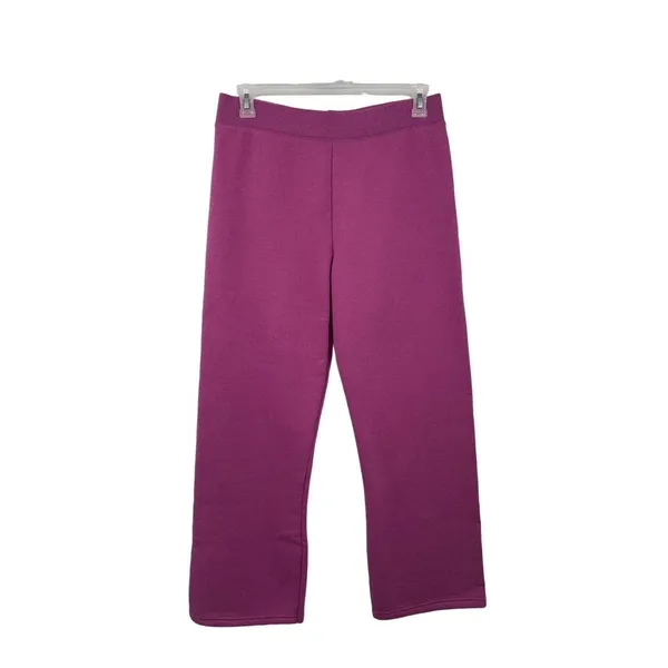 Hanes Sweatpants (M) and Sweatshirt (S) Womens Used Pink 2 Piece - Image 3