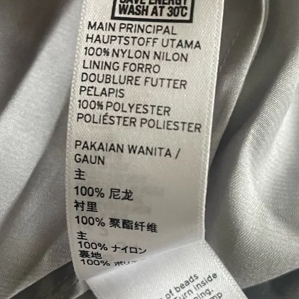 Topshop‎ Strapless Beaded Mini Dress - Image 10
