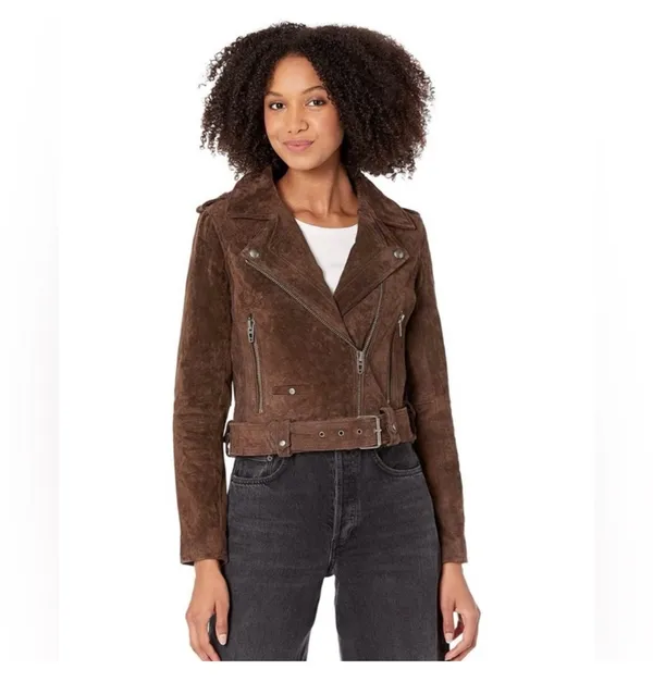 BLANKNYC Suede Moto Jacket - Image 2