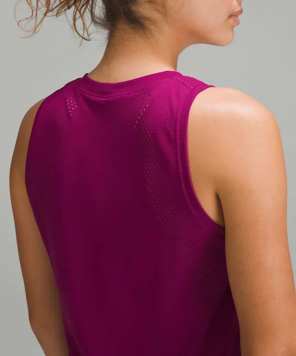 Lululemon Train to Be Tank Top - Magenta Purple - Image 3