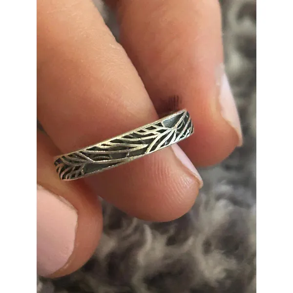 Z03 size 4.5 ring 925 sterling silver - Image 6