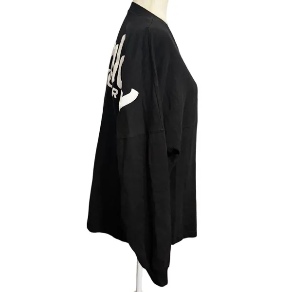 Disney Disneyland Spirit Jersey Black Pullover Sweatshirt Sz Small Oversized - Image 4