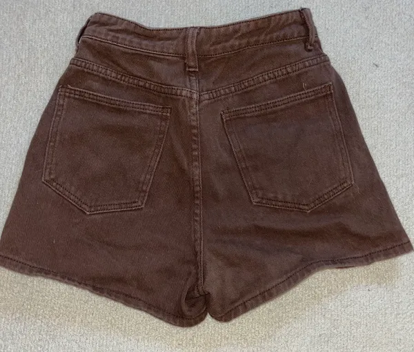 Jean Shorts Brown Size 26 - Image 2