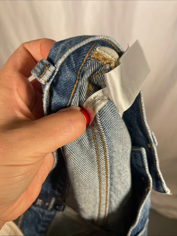 J. Crew Womens 90s Vintage Baggy Jeans 25 Bx737 - Image 6