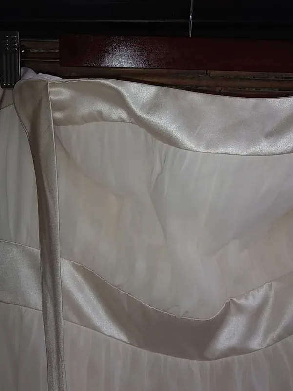 After Six 16 Eggshell Halter Formal Dress Plus - Image 8