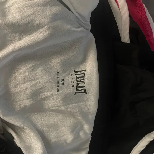 Sport White and Black Shorts Size M - Image 4