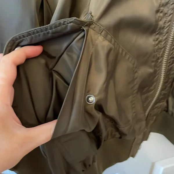 Free People Midnight Satin bomber jacket - Image 6