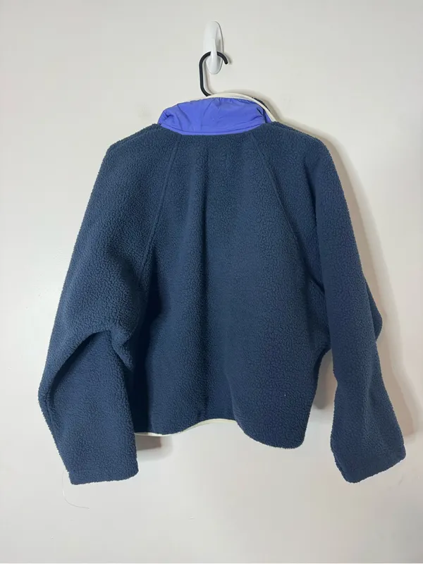 New Free People Hit the slopes pullover Colorblock Fleece jacket Small - Image 6