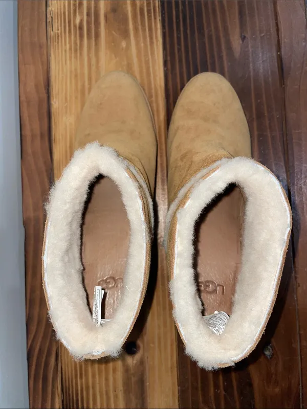 UGG KASEN CHESTNUT BOOTS WOMEN’S SIZE 10 - Image 9