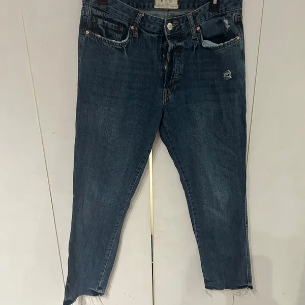 We the Free Distressed Blue Jeans - Image 3