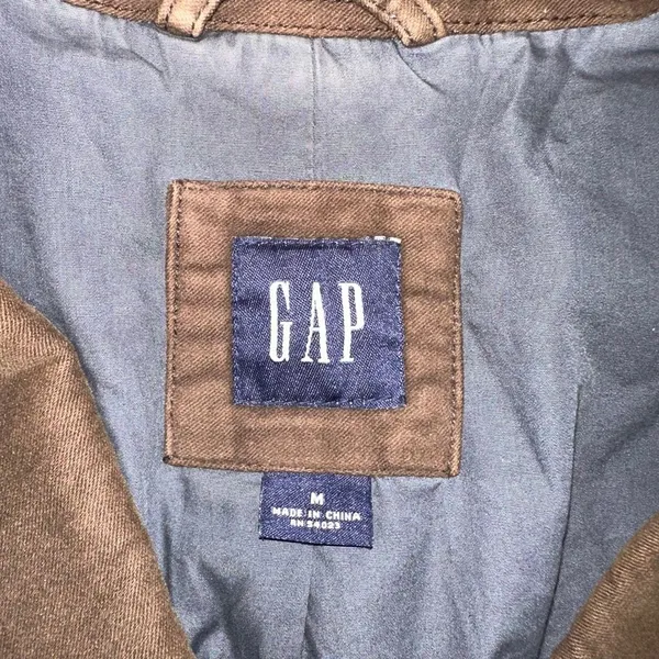 Gap brown professor academia grandpa luxe M blazer - Image 2