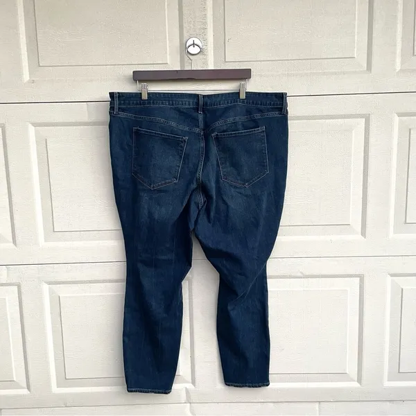 Old Navy Womens Jeans Blue Mid Rise Pop Icon Skinny Stretch Plus 24 - Image 3