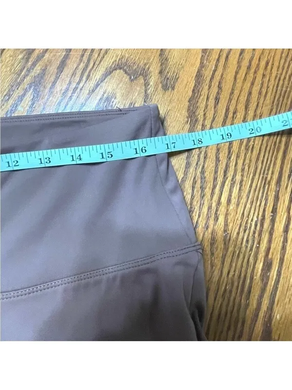 Ododos Brown High-Waisted Flare Pants Size 2XL NWT - Image 13