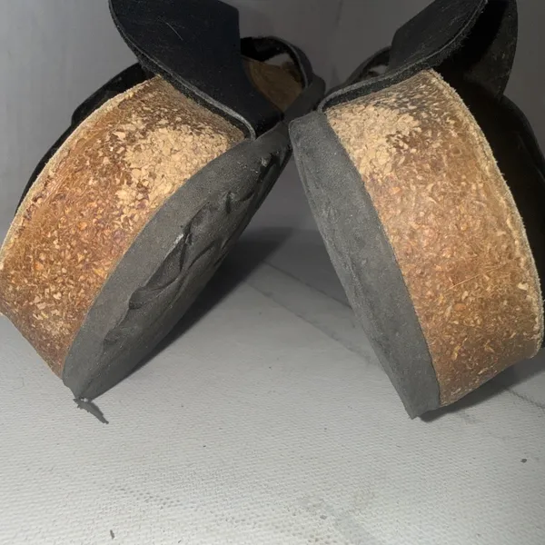 Birkenstock Birki's Black Criss Cross Strap Sandals EU: 39 US Size W8 M6 - Image 12