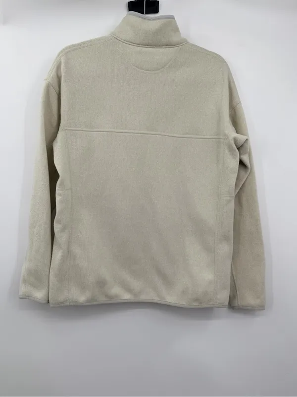 Patagonia Better Sweater Marsupial Pullover‎ Women L Cream Snap Fleece - Image 3