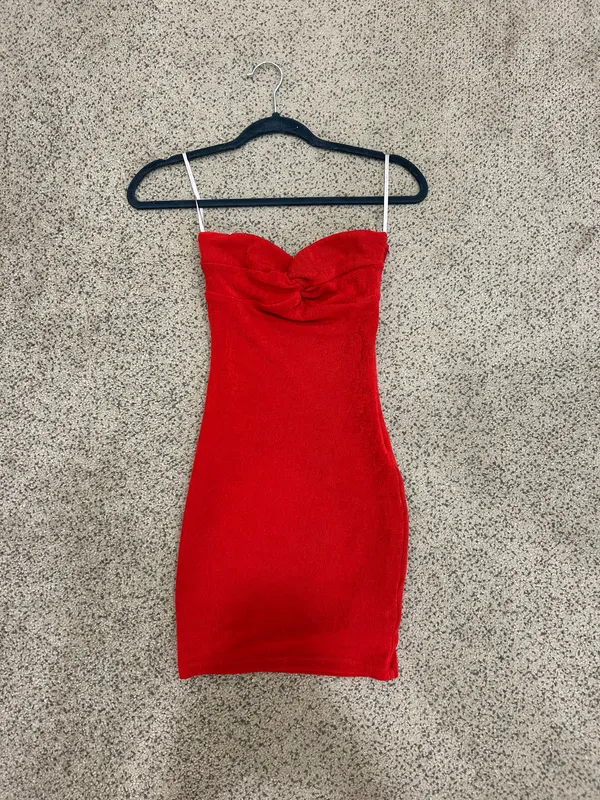Princess Polly Henriette Mini Red Dress - Image 2