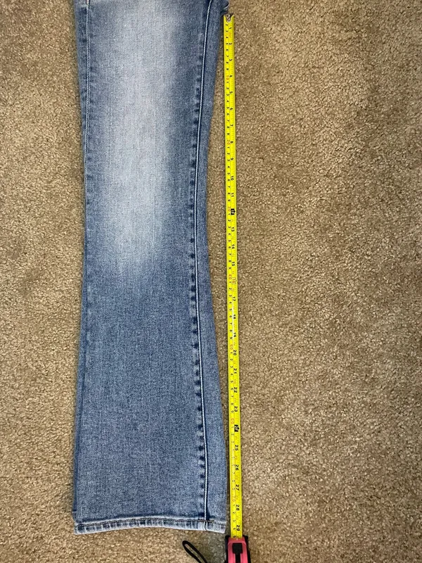 Buckle Black Bootcut Jeans - Image 6