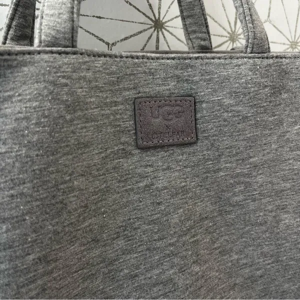 UGG x Telfar Medium Fleece Shopper Bag Gray - Image 6