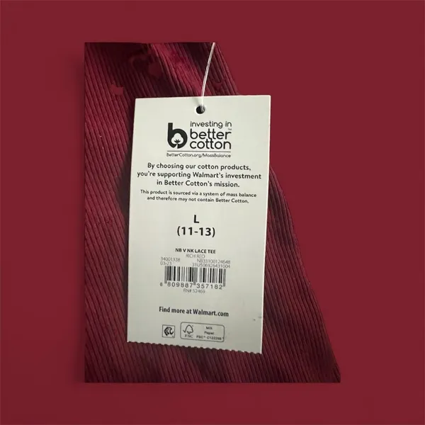 No Boundaries Brand New with tags Large Red cotton V-neck short sleeve shirt Offers Welcome#72 - Image 3