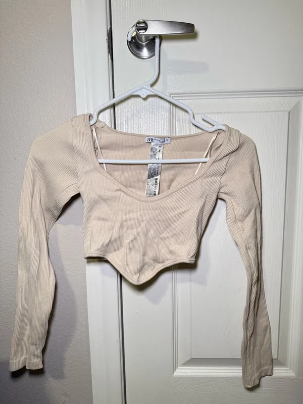 ZARA Top Long Sleeve - Image 2