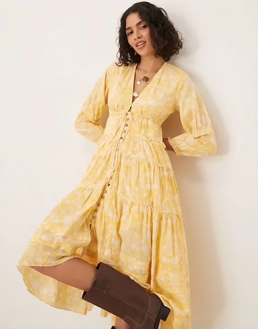 Free People Pappiet Midi Dress - Image 2