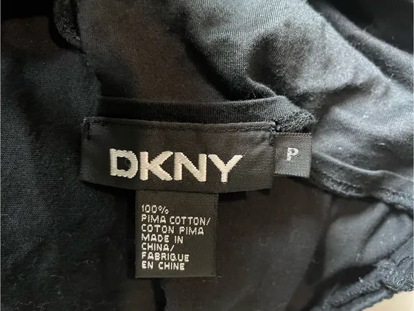 DKNY Black Halter Tank Top - Image 2