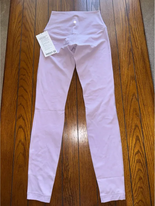 Lululemon Align No Line High-Rise 28” Lilac Play Size 4 NWT - Image 2