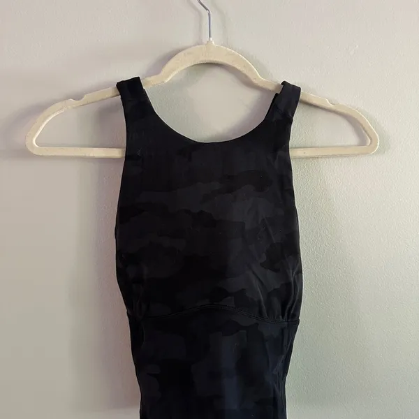 Lululemon Key to Balance Tank - Heritage 365 Camo Deep Coal Multi - Size 2 - Image 6