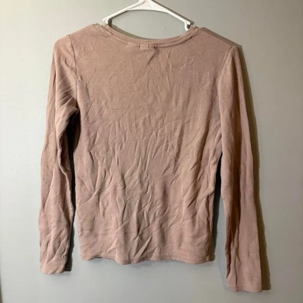rachel‎ zoe beige long sleeve - Image 3