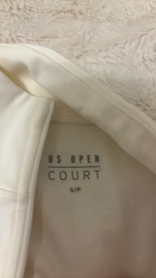 Us open athletic tennis jacket White - Image 2