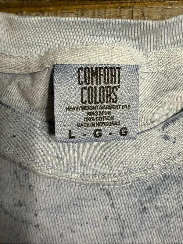 Comfort Colors Blue Colorblast Western Graphic Collage Short-Sleeve Tee - Image 2