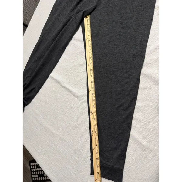 Members Mark Favorite Soft Jogger Black Soot Heather Gray Lounge Pants Large - Image 7