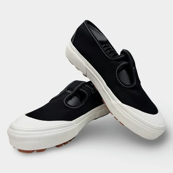 Vans Style 93 Mary Jane Black Canvas Shoes 9.5 - Image 7