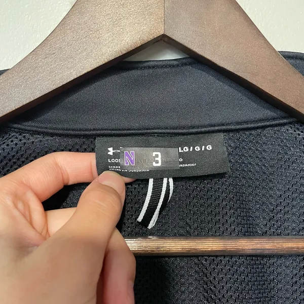 Under Armour Northwestern Bomber Style Jacket - Image 3