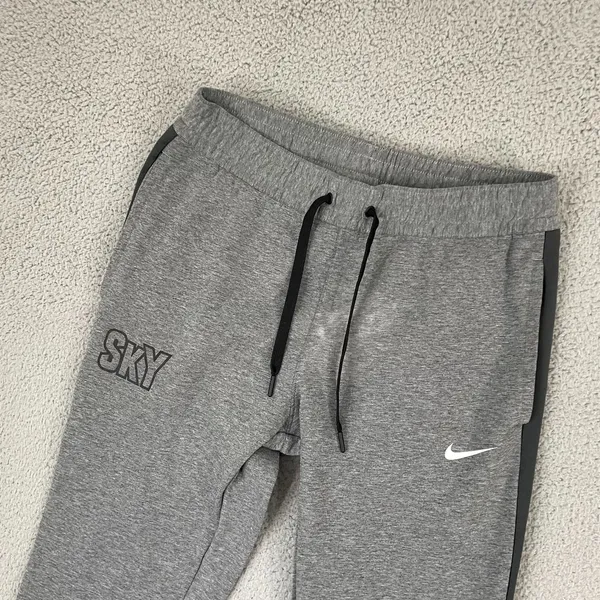 Nike Showtime Athletic Pants Women L Gray FD1646-032 DriFIT Basketball - Image 2