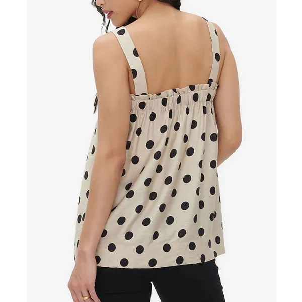 HATCH Spotted The Dani Blouse‎ Sz 0 (XS) - Image 2