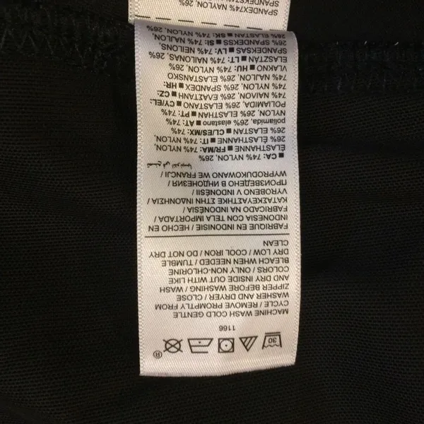 Athleta wide leg tech pants large black women’s - Image 8